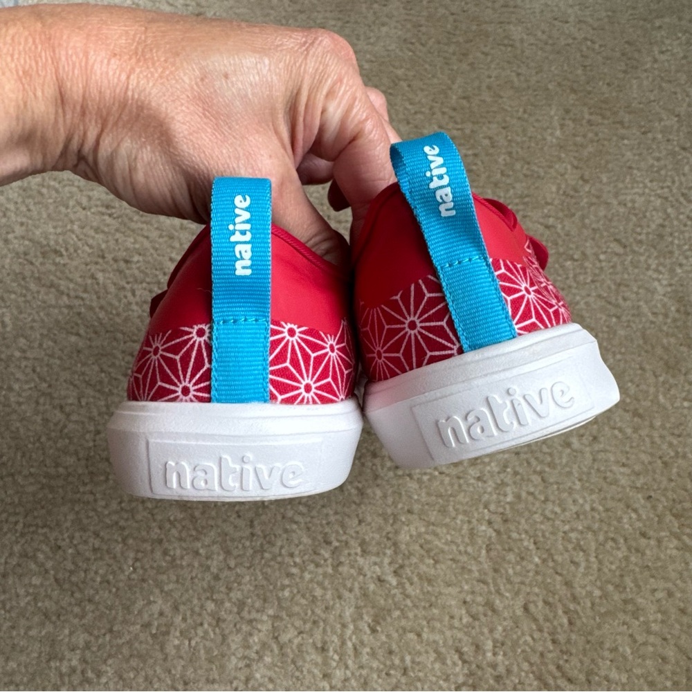 Native Red Sneakers - Picture 3 of 4
